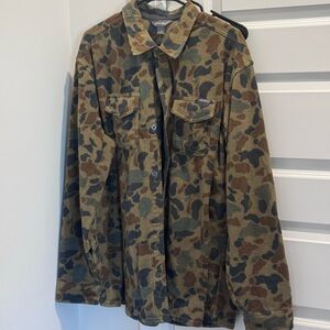 Eddie Bauer Camouflage Fleece Jacket